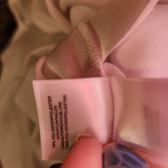 Nine West White and Blue Patterned Dress - Picture 5 of 6